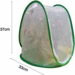 MONLY Mini Tente De Serre Végétale Avec Couverture Transparente Protégée Plante Cultiver La Maison, Portable Pliant Jardinage Plante Couverture Protecteur Net Observation Insecte Cage Papillon Cage -France Serre de jardin Soldes 2022 64453547 2