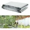 Film Réfléchissant Silver Plant, Feuilles De Revêtement Réfléchissantes Pour Serre - 210 X 120 Cm - Idéal Pour Une Utilisation En Jardin Ou Dans Une Serre Afin D'augmenter La Croissance Des Plantes S'arêern -France Serre de jardin Soldes 2022 65360165 1
