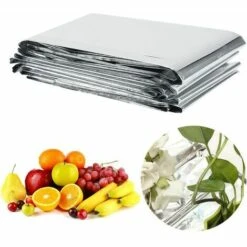 Film Réfléchissant Silver Plant, Feuilles De Revêtement Réfléchissantes Pour Serre - 210 X 120 Cm - Idéal Pour Une Utilisation En Jardin Ou Dans Une Serre Afin D'augmenter La Croissance Des Plantes S'arêern -France Serre de jardin Soldes 2022 65360165 2