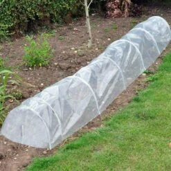 OSQI Feuille De Polyéthylène Robuste De 2 X 6 M, Membrane Horticole En Polyéthylène Transparente Extra épaisse Pour Jardin