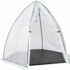 IDMARKET Serre D'hivernage Dôme Maxi Format 250 X 250 X 200 CM -France Serre de jardin Soldes 2022 65598734 3