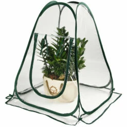 Mini Pop Up Serre, Serre De Jardin Balcon, Mini-Tente De Serre, Serres De Culture En PVC De Intérieur Ou Extérieur, Tente Fleur Abri Pour Plantes De Jardin 70 X 70 X 80 Cm 1 Pièce 13Treize -France Serre de jardin Soldes 2022 66359111 4