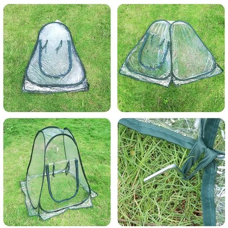 Serres De Culture En PVC Pour Intérieur Ou Extérieur Mini Serre De Jardin, Petite Couverture Portable Pour Plantes De Jardin 70 X 70 X 80 Cm ——Adélala 6 Serres De Culture En PVC Pour Intérieur Ou Extérieur Mini Serre De Jardin, Petite Couverture Portable Pour Plantes De Jardin 70 X 70 X 80 Cm ——Adélala â Image 4