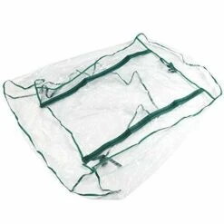 BEARSU Mini Serre De Croissance Jardin Portable 2 étages Couvercle PVC Abri Protection Chaud à Plantes Fleur Graines En Plein Air 69 * 49 * 92cm (Hors Support En Fer)