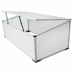 LES TENDANCES Serre Froide à 2 Couvercles 110x55x41 Cm