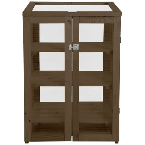 LES TENDANCES Esschert Design Serre S Marron 6 LES TENDANCES Esschert Design Serre S Marron – Image 4