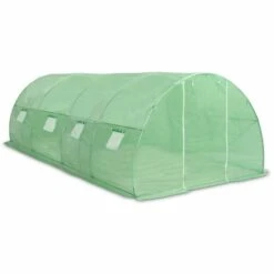 LES TENDANCES Serre 18 M² 600x300x200 Cm -France Serre de jardin Soldes 2022 66898607 5