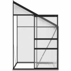 LES TENDANCES Serre Anthracite Aluminium 2,7 M³ -France Serre de jardin Soldes 2022 66923811 5