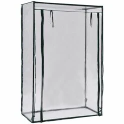 LES TENDANCES Serre à Tomates 102x52x150 Cm -France Serre de jardin Soldes 2022 66924966 3