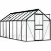 LES TENDANCES Serre Avec Cadre De Base Anthracite Aluminium 8,17 M² -France Serre de jardin Soldes 2022 66925072 1