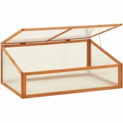 LES TENDANCES Serre 100x65x40 Cm Bois De Sapin 10 LES TENDANCES Serre 100x65x40 Cm Bois De Sapin -France Serre de jardin Soldes 2022 66925139 4