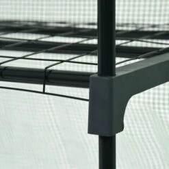 LES TENDANCES Mini-serre à 3 Niveaux 69x49x125 Cm -France Serre de jardin Soldes 2022 66925176 3