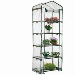 MONLY Nom Du Produit : Couverture De Véranda De Jardin.Matériau Du Produit : Matériau PVC De Haute Qualité.Couleur Du Produit : Transparent Sans Cadre En Fer, Sans Cadre En FerTaille: 69*49*187 CmQuantité Livrée : 1 PièceMatériau Du Produit: PVC De Haute Qualit