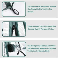 YIENJAOY Mini Serre Et Serre De Balcon, AGILITY Mini Pop Up Serre, Serre De Jardin Balcon, Mini-Tente De Serre, Serres De Culture En PVC De Intérieur Ou Extérieur, Tente Fleur Abri Pour Plantes De Jardin 70 X 70 X 80 Cm 8 YIENJAOY Mini Serre Et Serre De Balcon, AGILITY Mini Pop Up Serre, Serre De Jardin Balcon, Mini-Tente De Serre, Serres De Culture En PVC De Intérieur Ou Extérieur, Tente Fleur Abri Pour Plantes De Jardin 70 X 70 X 80 Cm -France Serre de jardin Soldes 2022 67905565 3