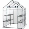 Serre De Jardin Avec Bâche Armée Transparent PVC Gardiun Double Leaf 143x143x195 Cm 1 Serre De Jardin Avec Bâche Armée Transparent PVC Gardiun Double Leaf 143x143x195 Cm -France Serre de jardin Soldes 2022 7266160 1
