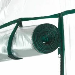 Serre De Jardin Avec Bâche Armée Transparent PVC Gardiun Double Leaf 143x143x195 Cm -France Serre de jardin Soldes 2022 7266160 4