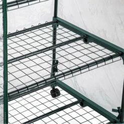 TECTAKE Serre De Jardin 0,36 M² Avec Bâche Souple Transparent - Blanc Transparent 11 TECTAKE Serre De Jardin 0,36 M² Avec Bâche Souple Transparent - Blanc Transparent -France Serre de jardin Soldes 2022 7514193 5