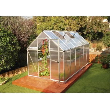 PALRAM Serre En Polycarbonate " Multiline" - 6.8m2 4 PALRAM Serre En Polycarbonate " Multiline" - 6.8m2 – Image 2