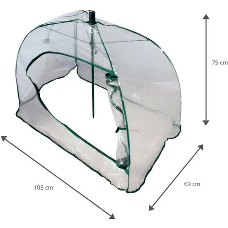 Serre De Jardin Parapluie Gardiun Bosco 103x69x75 Cm 7 Serre De Jardin Parapluie Gardiun Bosco 103x69x75 Cm – Image 5